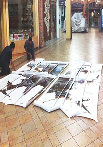 Vinil floor Graphic